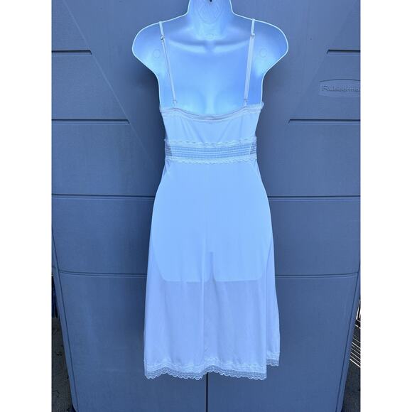 Zimmermann Ivory Lace Trim Babydoll Slip Dress Sz 0 Feminine Romantic Designer - Picture 6 of 14